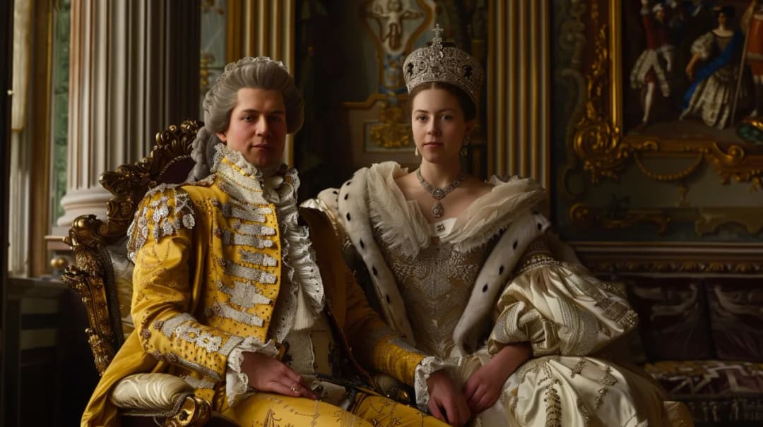 Czy znasz historię Króla Jerzego i Królowej Charlotte?